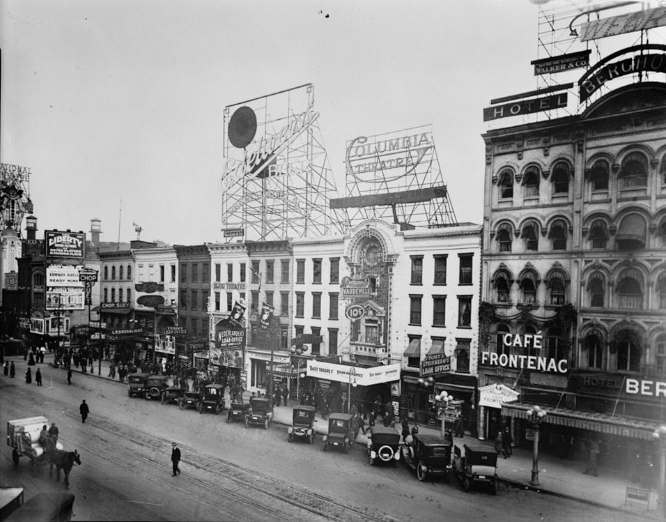 Columbia Theatre, Detroit, MI.