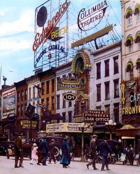 Columbia Theatre, Detroit, MI.